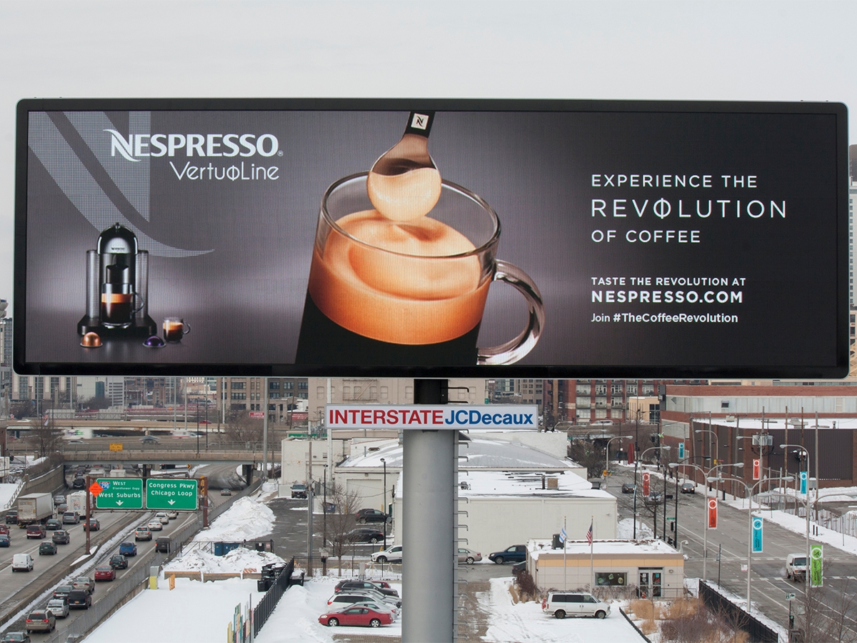 Interstate - JCDecaux; 16mm, 18'4" x 58'4", Chicago, IL